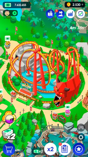 Idle Theme Park Tycoon screenshot 10