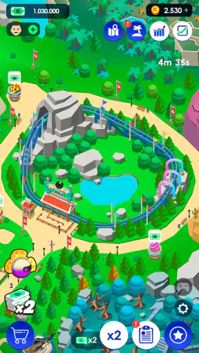 Idle Theme Park Tycoon screenshot 9