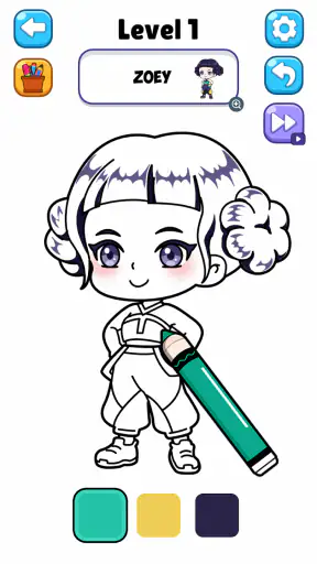Idol Draw: Coloring Master screenshot 10