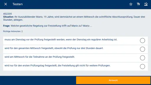 IHK.AEVO Trainieren – Testen screenshot 9