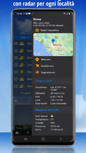 DasWetter: Wettervorhersage screenshot