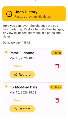 Image & Video Date Fixer screenshot