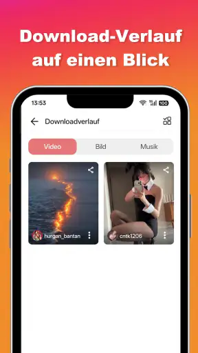 Ins Video- und Foto-Downloader screenshot