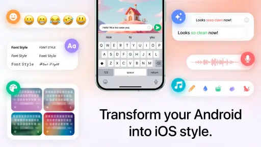 iphone 15 Keyboard Fonts Emoji screenshot 9
