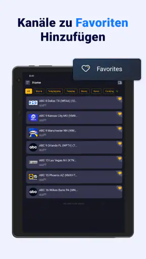 IPTV-Player: Live-TV Ansehen screenshot 11