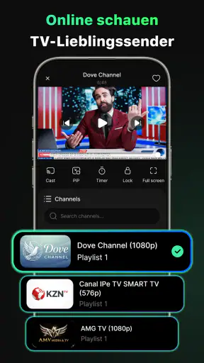 IPTV Player: Online-TV schauen screenshot