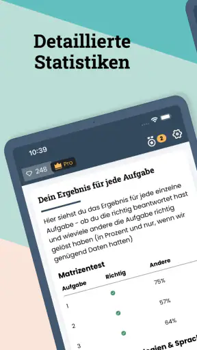 IQ Test Deutsch Gehirnjogging screenshot 10