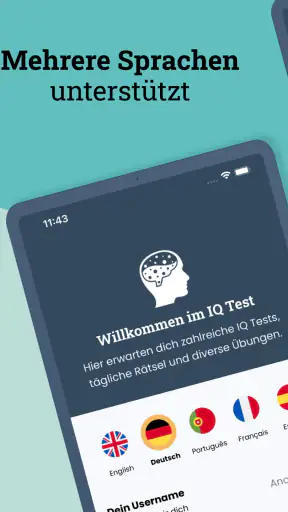 IQ Test Deutsch Gehirnjogging screenshot 12
