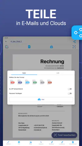 iScanner: PDF-Scanner-App screenshot 11