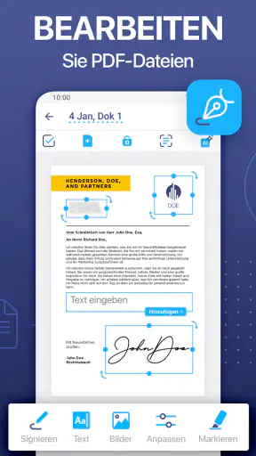 iScanner: PDF-Scanner-App screenshot