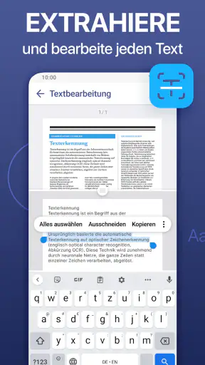 iScanner: PDF-Scanner-App screenshot