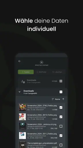 iShredder Daten sicher löschen screenshot