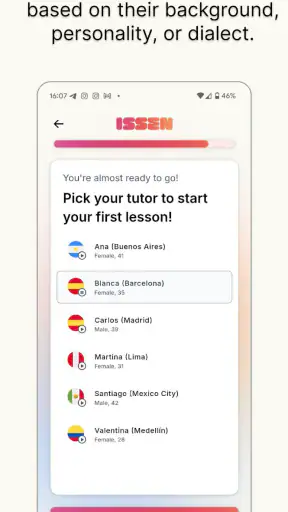 ISSEN: Dein KI-Sprach-Coach screenshot
