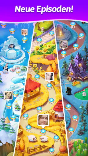 Jewel Hunter - 3-Gewinnt-Spiel screenshot