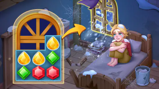Jewel Hunter - 3-Gewinnt-Spiel screenshot