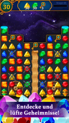 Jewels Magic: Mystery Match3 screenshot