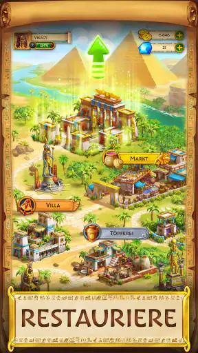 Jewels of Egypt: 3 Gewinnt screenshot