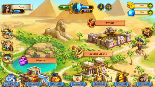 Jewels of Egypt: 3 Gewinnt screenshot