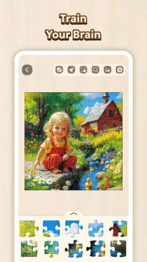 Jigsaw Puzzle – Countryside screenshot