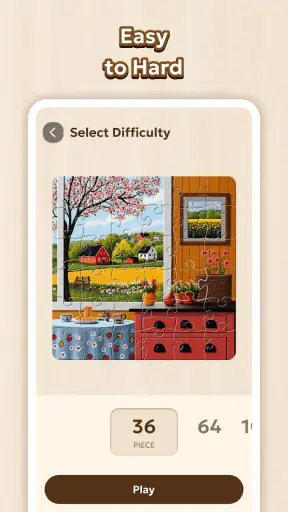 Jigsaw Puzzle – Countryside screenshot