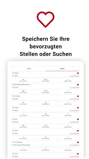 Jobsuche – die Jobbörse der BA screenshot 10