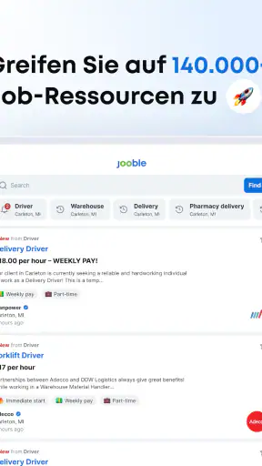 Jooble-Jobsuche & Jobbörse App screenshot 11