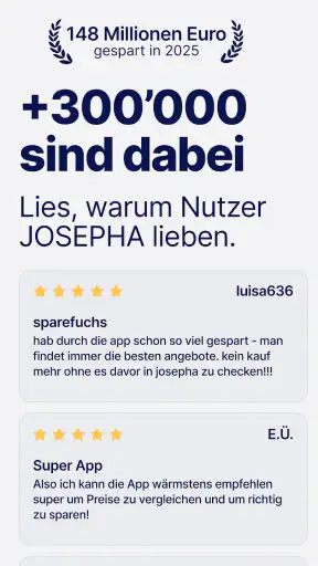 JOSEPHA - KI Preisvergleich screenshot