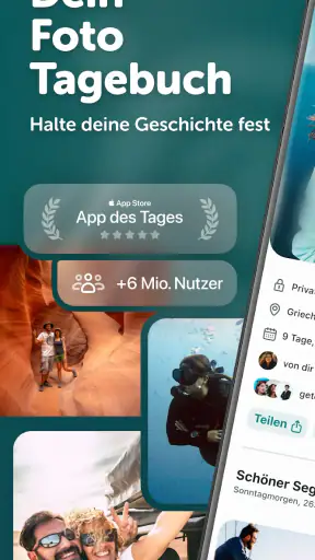 Journi Blog - Reisetagebuch screenshot