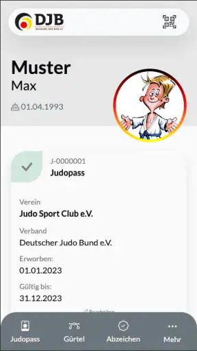 JudoPass screenshot