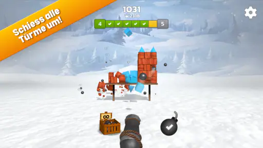 Kanonen Schießen & Ballern 3D screenshot 10
