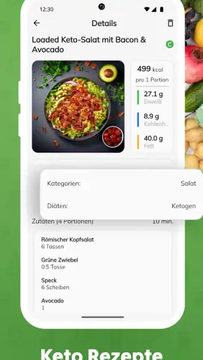 Ketogene Ernährung: KetoPal screenshot