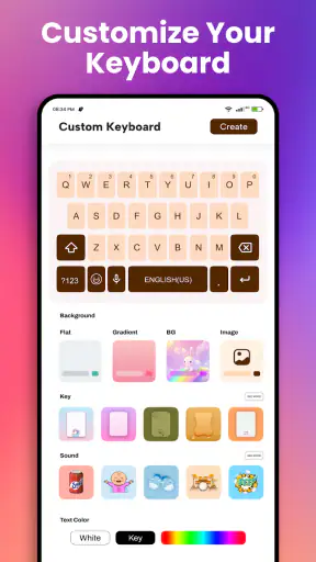 Keyboard Themes - Fonts, Emoji screenshot