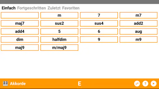 KeyChord - Akkorde und Skalen screenshot