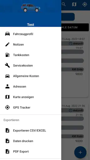 KFZ Fahrtenbuch Deutsch screenshot 12