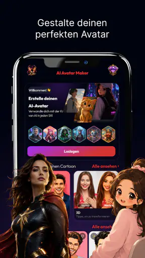 KI Avatar & Cartoon Maker screenshot