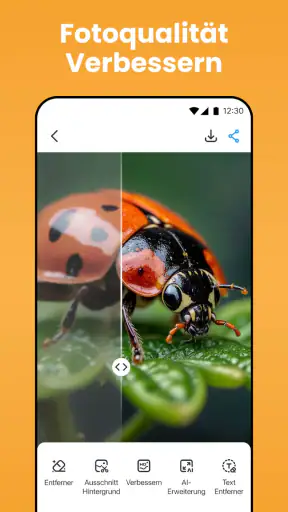 KI-Fotoeditor,Objekt Entfernen screenshot