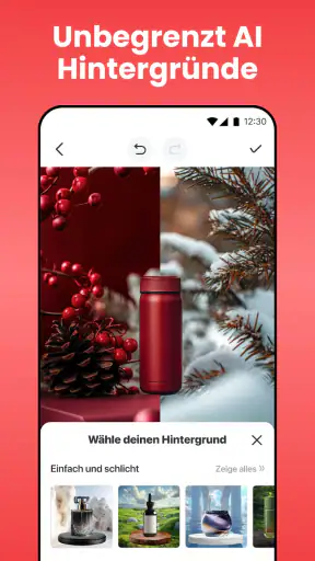KI-Fotoeditor,Objekt Entfernen screenshot