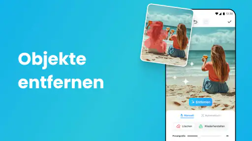 KI-Fotoeditor,Objekt Entfernen screenshot