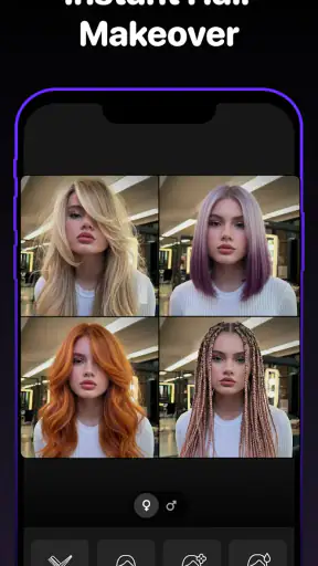 KI Frisur Anprobieren & Farbe screenshot