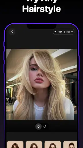 KI Frisur Anprobieren & Farbe screenshot