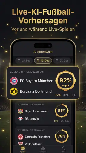 KI Fußball Tipps screenshot
