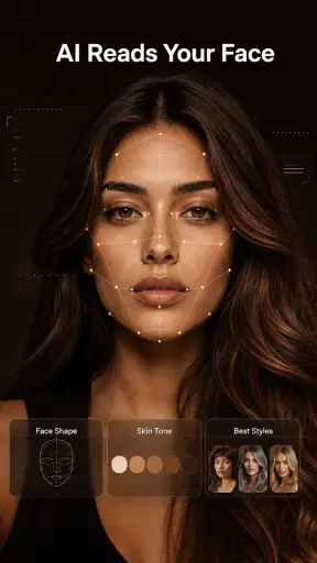KI Haarfarbe & Frisuren testen screenshot 4