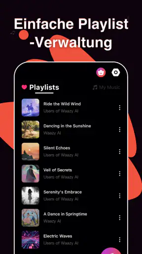 KI-Musikgenerator - Waazy screenshot