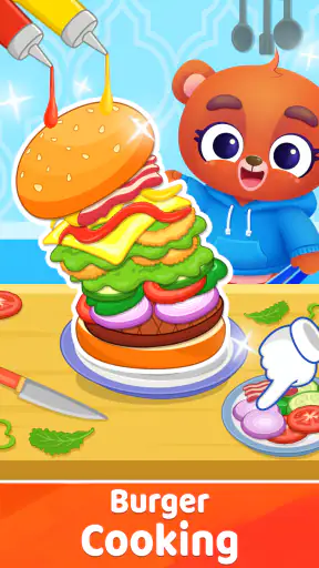 Kinder Kochfabrik Spiel screenshot