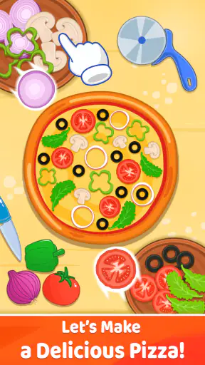 Kinder Kochfabrik Spiel screenshot