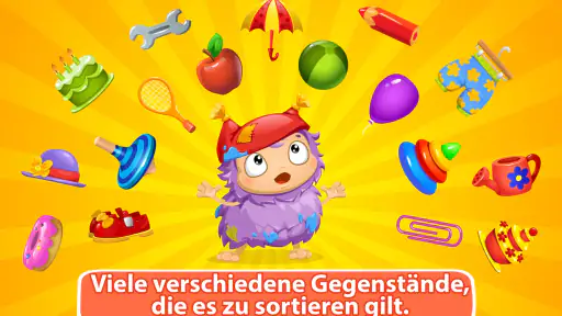 Kinder lernen Sortieren screenshot
