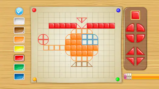 Kinder zeichnen mit Formen screenshot 11