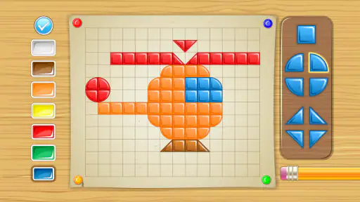 Kinder zeichnen mit Formen screenshot