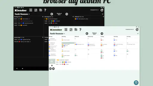 Klender, Familienagenda screenshot 11