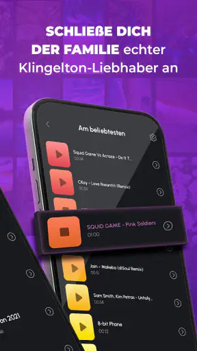 Klingeltöne Hintergrundbilder screenshot 2